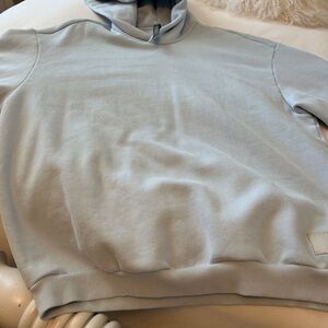 Vuori Baby Blue Hoodie.  Size Large.  Oversized. See Measurements.  Never Worn.
